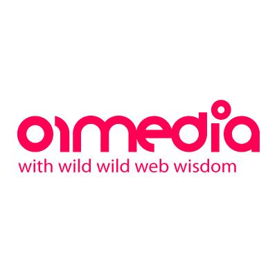 01media 2007 logo vector logo