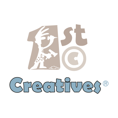 1st Creatives logo vector logo