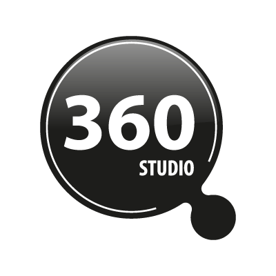 360 studio logo vector logo