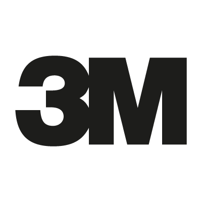 3M Black logo vector logo