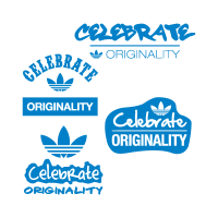 Adidas celebrate originality logo