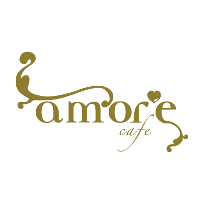 Amore Cafe logo vector logo