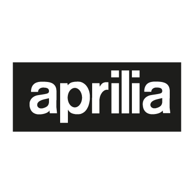 Aprilia Black logo vector logo
