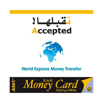 AsiaCard World Express Money Transfer logo vector logo