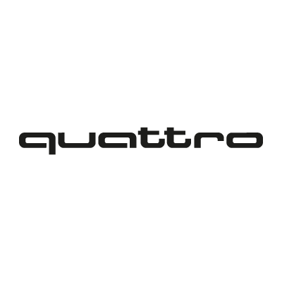 Audi Quattro logo vector logo