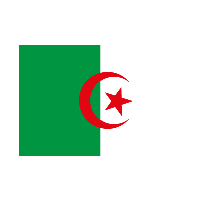 Flag of Algeria vector
