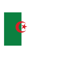 Flag of Algerian vector