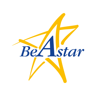 Be A Star logo vector logo
