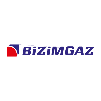 Bizimgaz logo vector logo