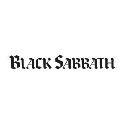 Black Sabbath Black logo vector logo