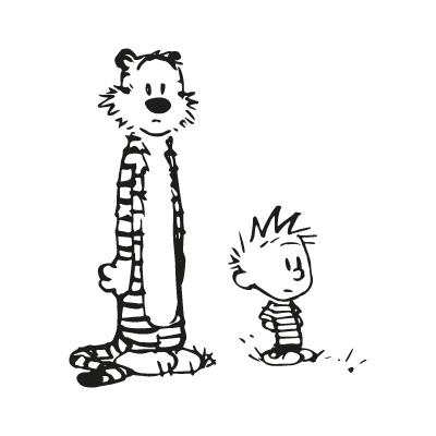 Calvin and Hobbes vector