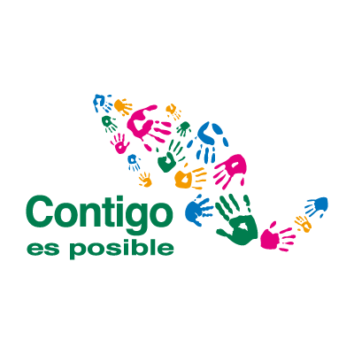 Contigo es Posible logo vector logo