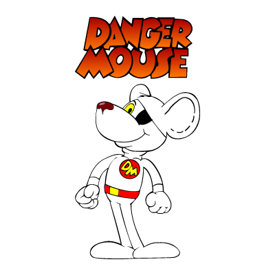 Danger mouse vector logo