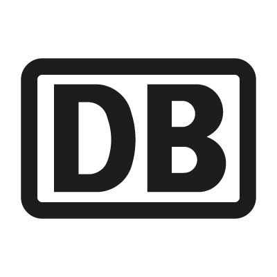 Deutsche Bahn AG Black logo vector logo