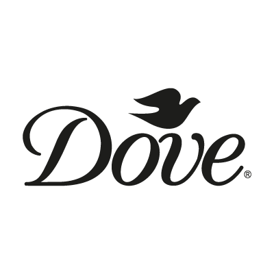 Dove Black logo vector