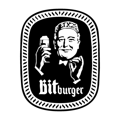 Bitburger Black logo vector logo