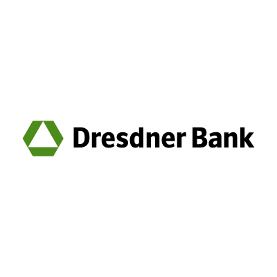 Dresdner bank company logo vector logo