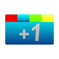 Google +1 button logo