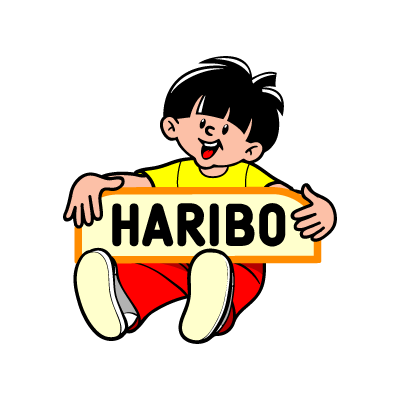 Haribo boy logo vector logo