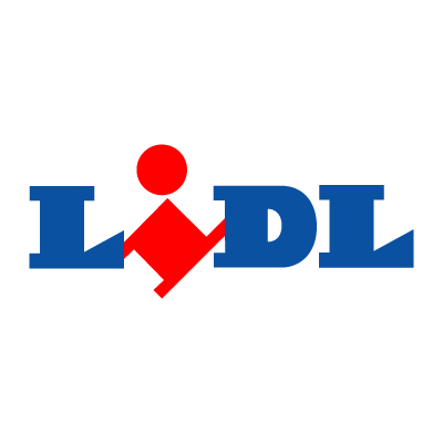Lidl Supermarkets logo vector logo