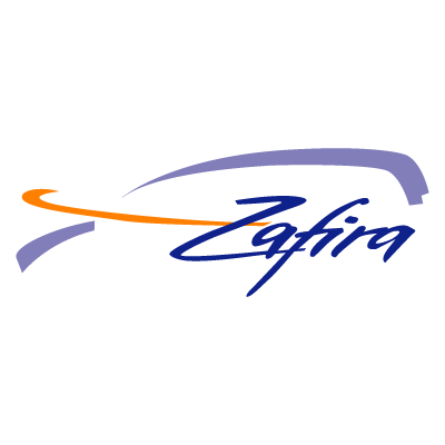Opel Zafira logo vector logo