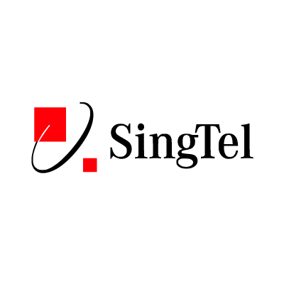 SingTel logo vector logo