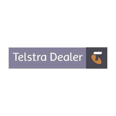 Telstra dealer logo vector logo