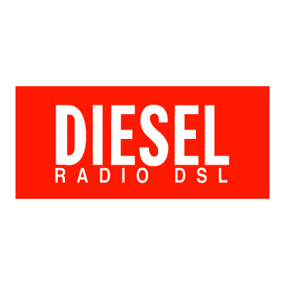 Diesel Radio DSL logo vector logo
