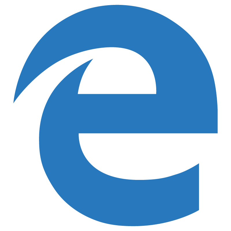 Microsoft Edge logo vector logo