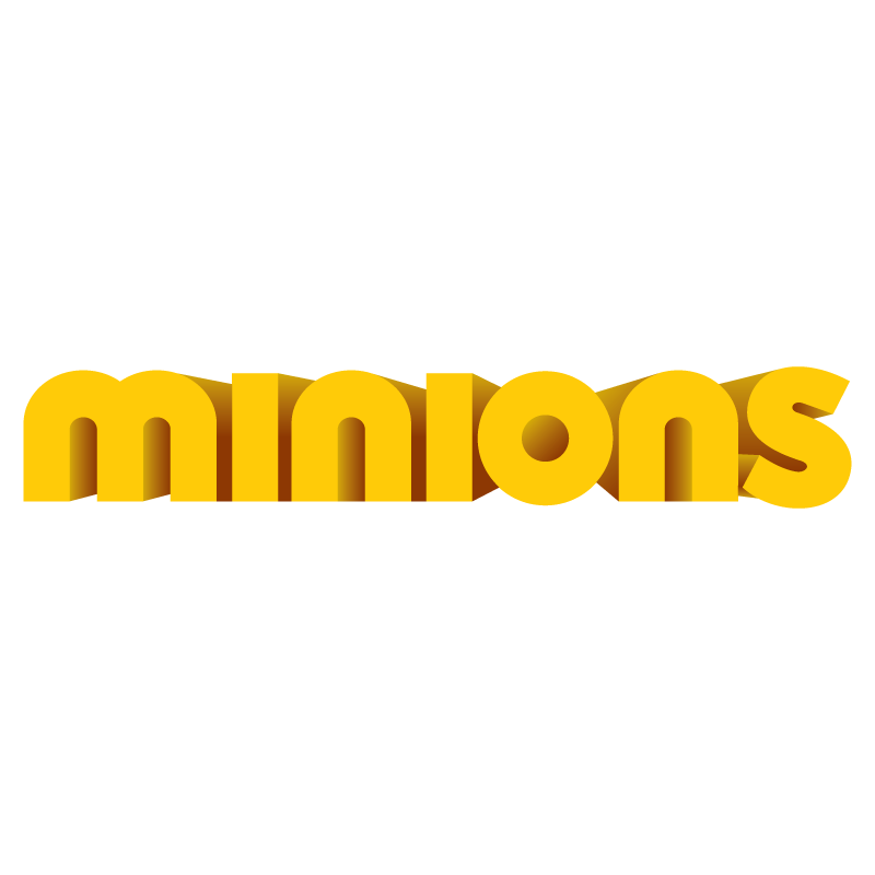 Minions (film) logo vector