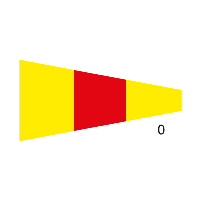 0 Flag vector logo